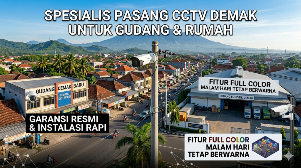 Jasa Pemasangan CCTV Demak