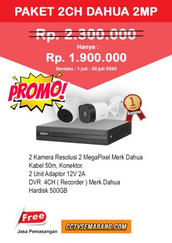 SMG 2CH DAHUA PROMO PAKET PROMO
